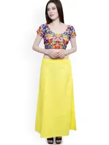 PR PINK ROYAL Women Pack Of 3 Cotton Saree Shapewear