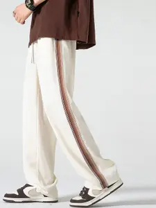 StyleCast x Revolte Men Loose Fit Side Stripes Trousers