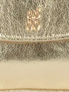 Baggit Women's Embellished Solid PU Structured Satchel