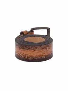 SPYKAR Men Textured Leather Belt