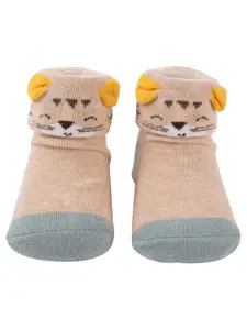 Yellow Bee Infant Boys Patterned Ankle Length Socks