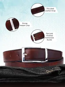 Provogue Men Textured Formal Belt