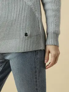 Allen Solly Woman Women Ribbed Pullover