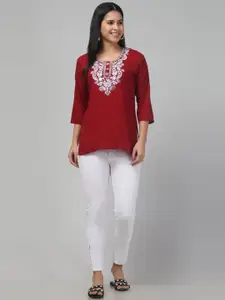 Trend Level Embroidered Kurti