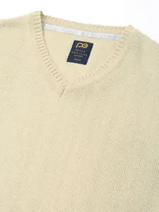 Peter England Casuals Men V-Neck Pullover