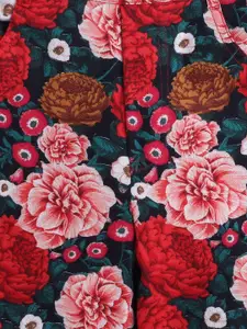 taffykids Girls Printed Halter Neck Top With Palazzo