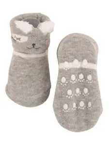 Yellow Bee Boys Patterned Ankle Length Socks