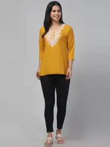 Trend Level Ethnic Motifs Embroidered Kurti