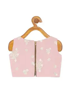 Ethnovog Girls Printed Ready to Wear Lehenga & Blouse With Dupatta