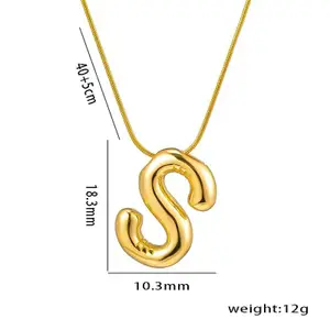 DressBerry Gold-Plated Contemporary Pendants with Chains