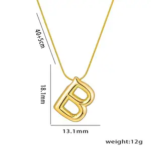 DressBerry Gold-Plated Contemporary Shaped Pendants With Chains