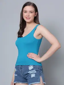 Aimly Non Padded Cotton Shoulder Straps Spaghetti Camisole