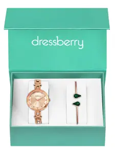 DressBerry Women Analog Watch & Bangle Gift Set
