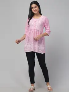 Trend Level Women Embroidered Kurta