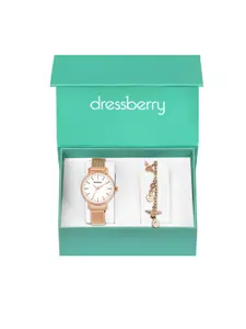 DressBerry Watch & Bracelet Watch Gift Set