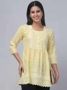 Trend Level Women Embroidered Kurta