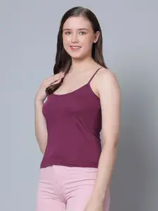 Aimly Non Padded Cotton Slip Spaghetti Camisoles