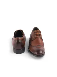 Tresmode Men Leather Formal Brogues