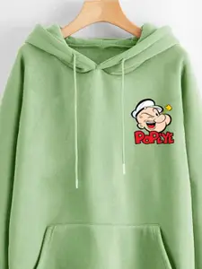 ZEN1 FASHION Men Printed Hooded Sweatshirt