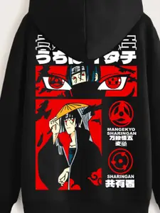 ZEN1 FASHION Men Printed Hooded Sweatshirt