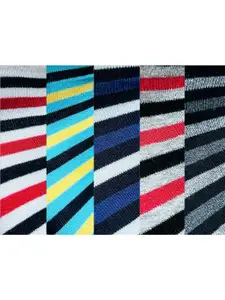 HRX by Hrithik Roshan Women Pack Of 5 Assorted Ankle-Length Socks