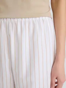 DeFacto Printed Pure Cotton T-shirt And Trousers