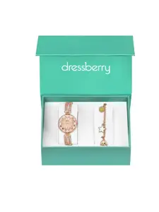 DressBerry Women Watch & Bracelet Gift Set