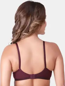 SKDREAMS Women Self Design Cotton Full Coverage Non-Wired Bra