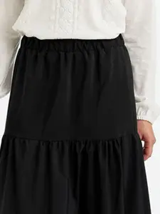 DeFacto Women Tiered Midi Skirt
