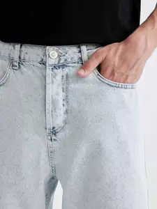 DeFacto Men Pure Cotton Regular Fit Regular Shorts