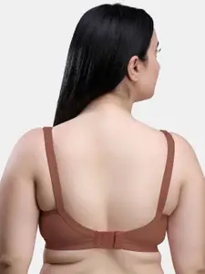 SKDREAMS Women Cotton Full Coverage Non Padded T-shirt Bra