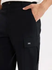 DeFacto Men Regular Fit Cargos Trousers