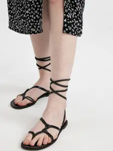 DeFacto Floral Printed Midi Skirt