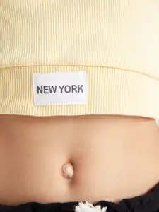 DeFacto Girls Cotton Crop Top