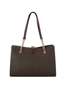 GUESS Printed Structured Satchel