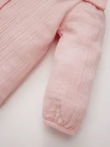 DeFacto Girls Above the Keyboard Collar Solid Cotton Casual Shirt Style Top