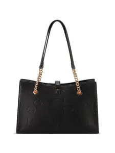 GUESS Printed PU Structured Satchel