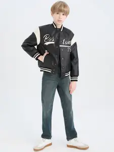 DeFacto Boys Bomber with Embroidered Jacket