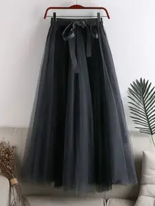 MADE FOR HER LABEL Flared Midi Skirt