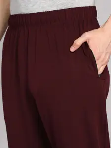 Moda Rapido Men Pack Of 2 Slim-Fit Dry Fit Mid-Rise Track Pants