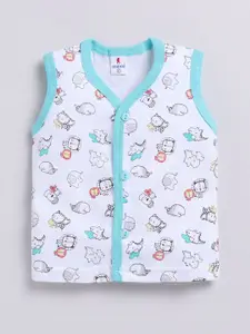 Annie Infant Boys Selection Of 2 Printed Pure Cotton T-shirt With Shorts