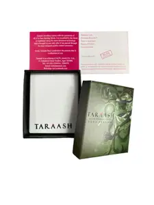 Taraash Kids 925 Sterling Silver Rose Gold-Plated CZ Studded Flower Pendant