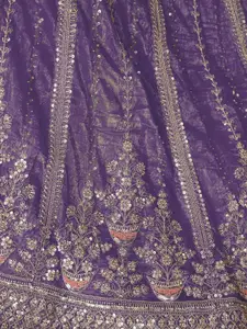 ODETTE Semi-Stitched Lehenga & Unstitched Blouse With Dupatta