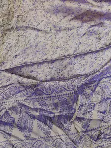 Exotic India Women Banarasi Scarf with All-Over Tanchoi Weave