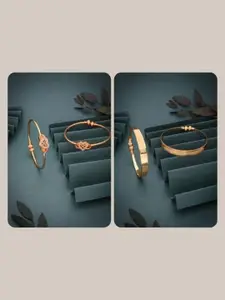 Anouk Women Gold Brass Bangle