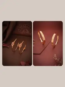 Anouk Women Gold Brass Bangle