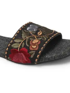 CORSICA Women Embellished Open Toe Flats