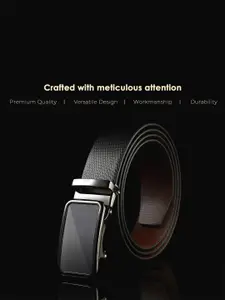 Provogue Men Textured Reversible Formal Belt