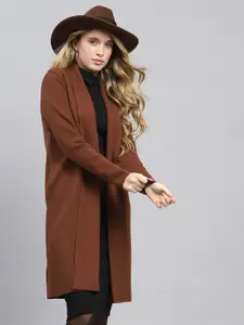 Monte Carlo Women Woollen Longline Cardigan Sweaters