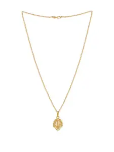 DressBerry Women Gold Plated Chian With Pendant